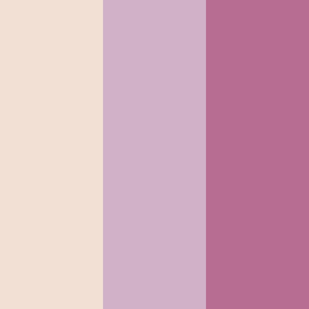 Download pink garden color palette PNG image (square)