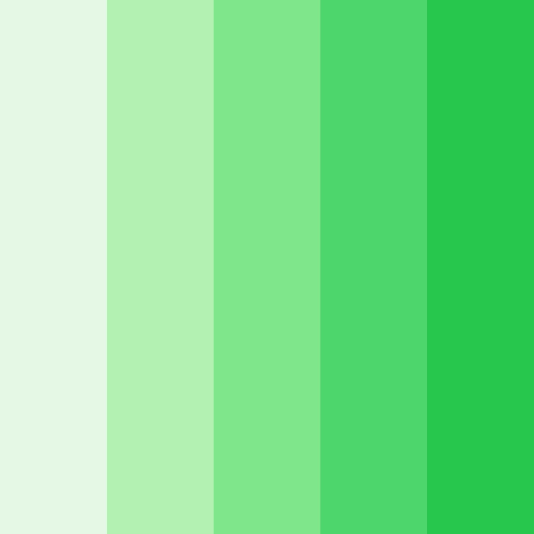 Download fresh meadow breeze color palette PNG image (square)