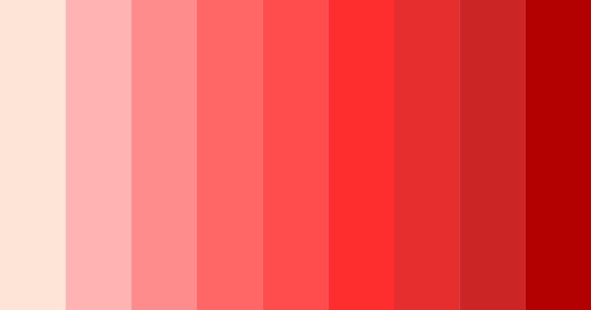 Download red romance color palette PNG image (landscape)