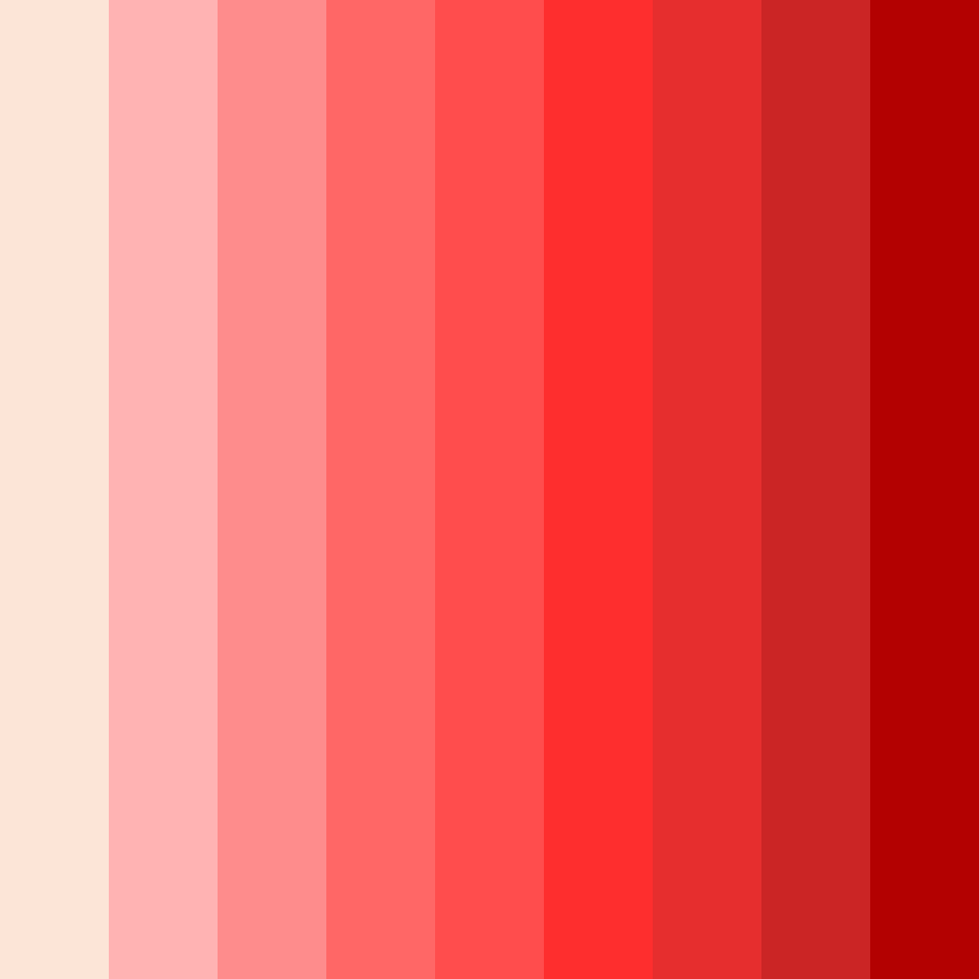 Download red romance color palette PNG image (square)