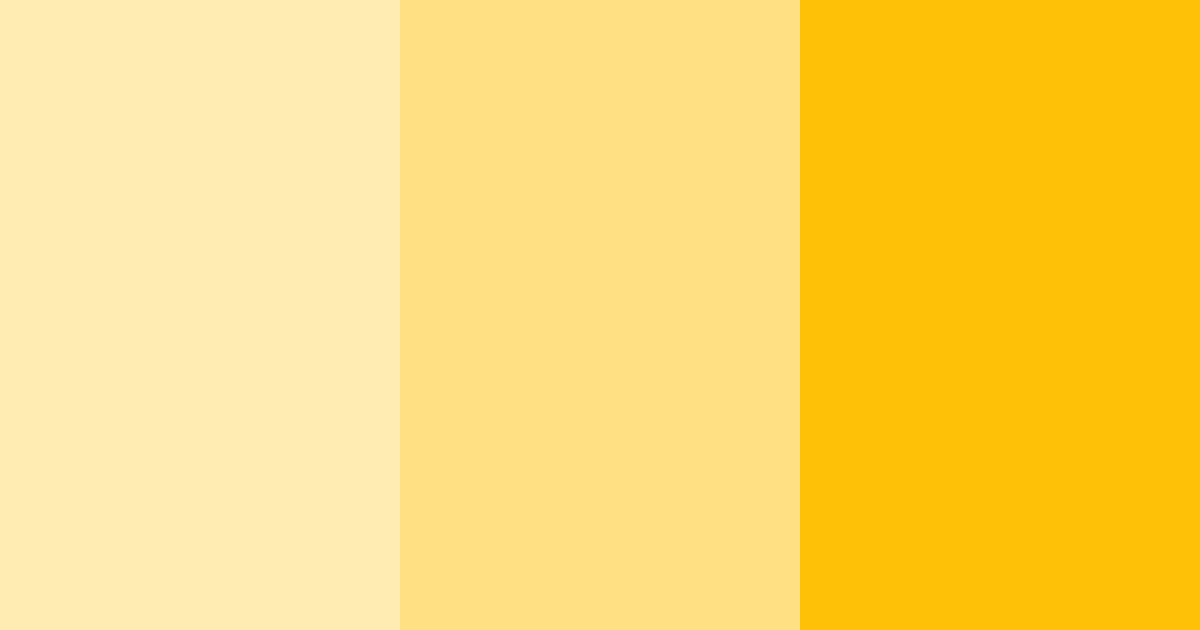 Download light yellow color palette PNG image (landscape)