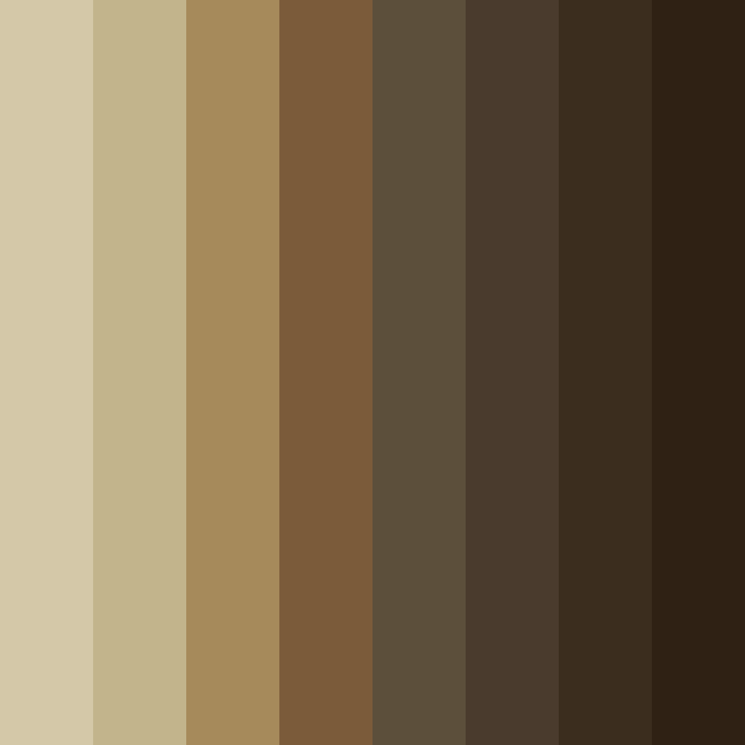 Download rustic harmony color palette PNG image (square)