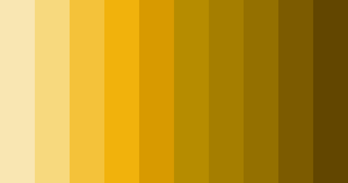 Download golden reverie color palette PNG image (landscape)