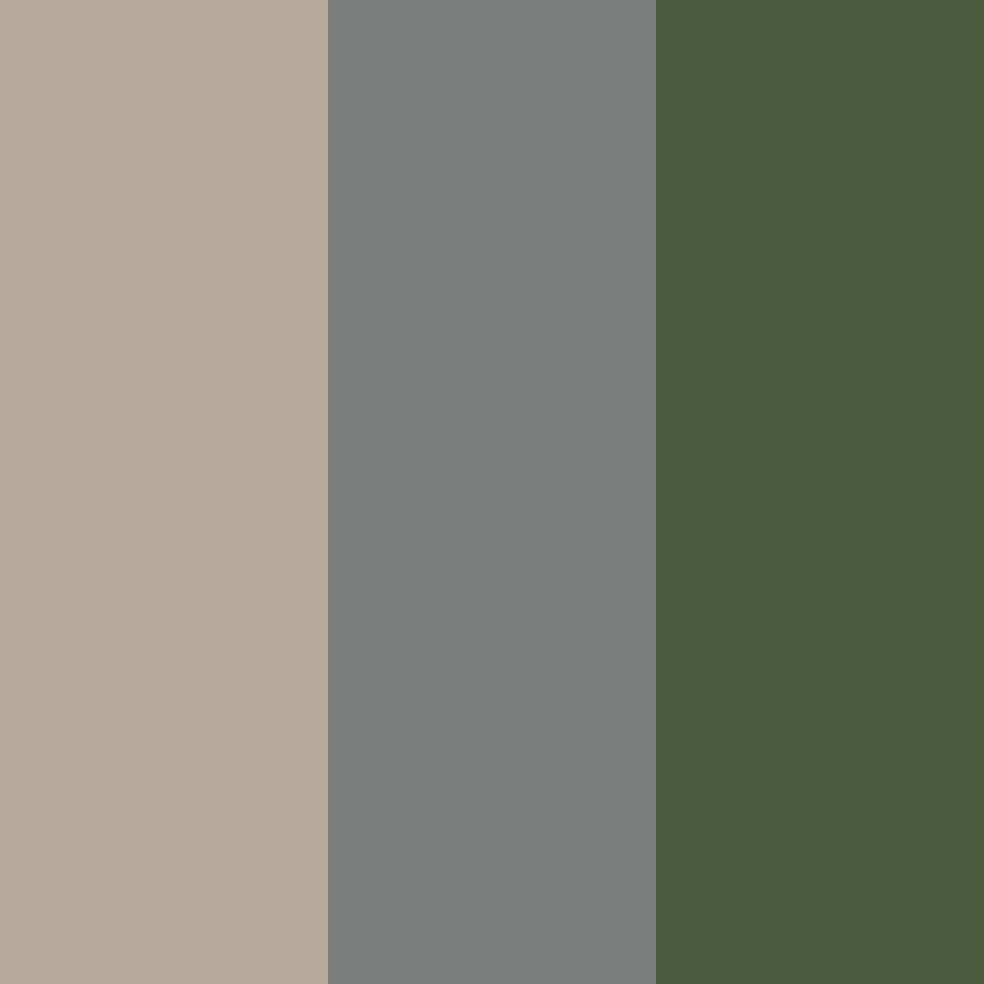 Download earthy whisper color palette PNG image (square)