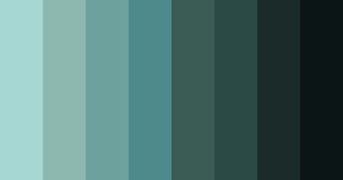 Download emerald whisper color palette PNG image (landscape)