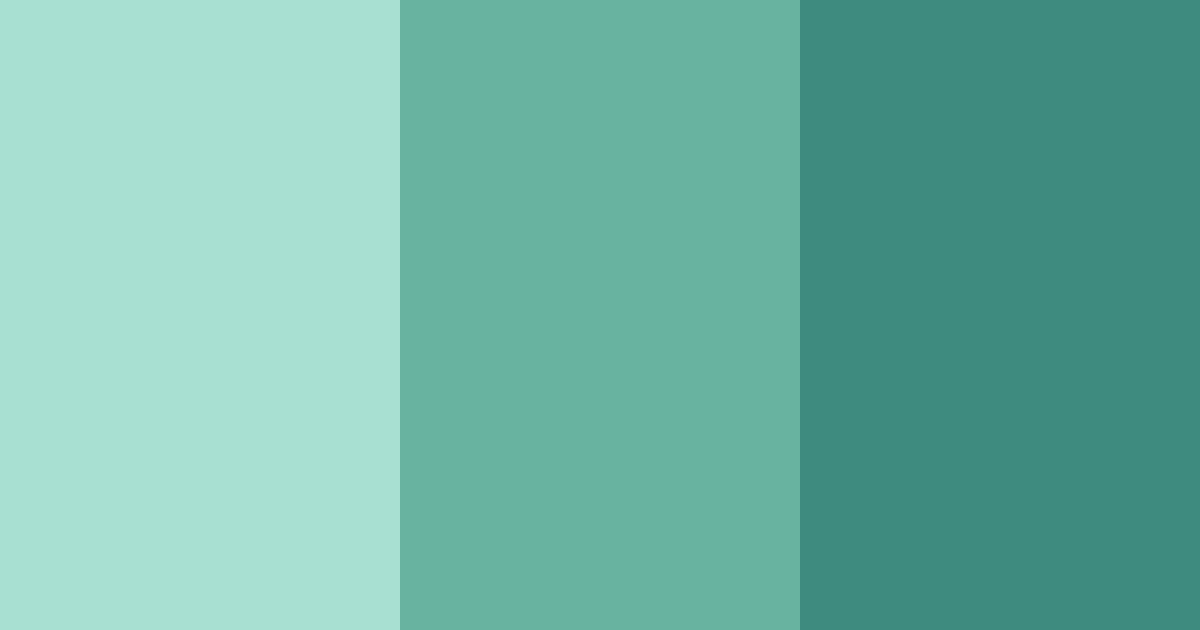 Download teal tranquility color palette PNG image (landscape)