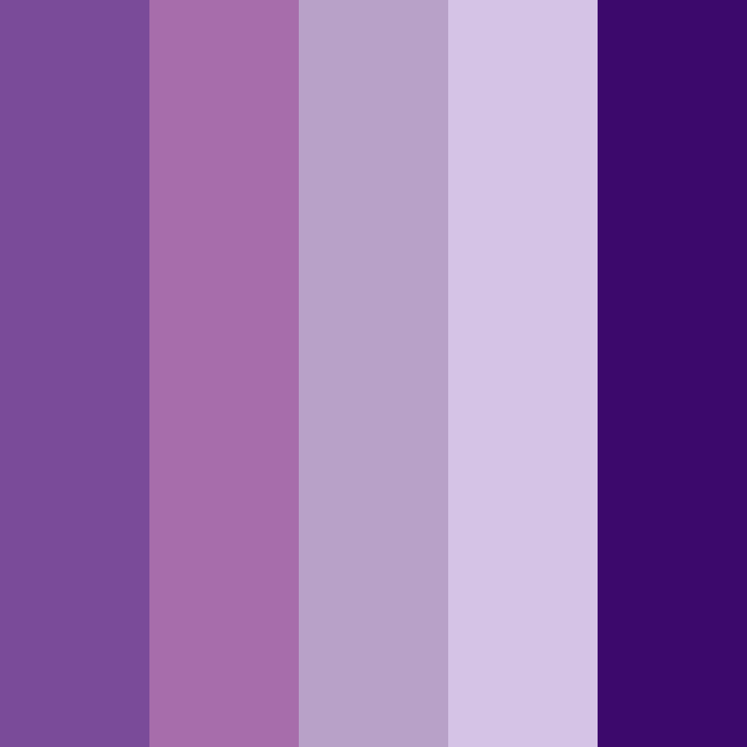 Download violet dreams color palette PNG image (square)