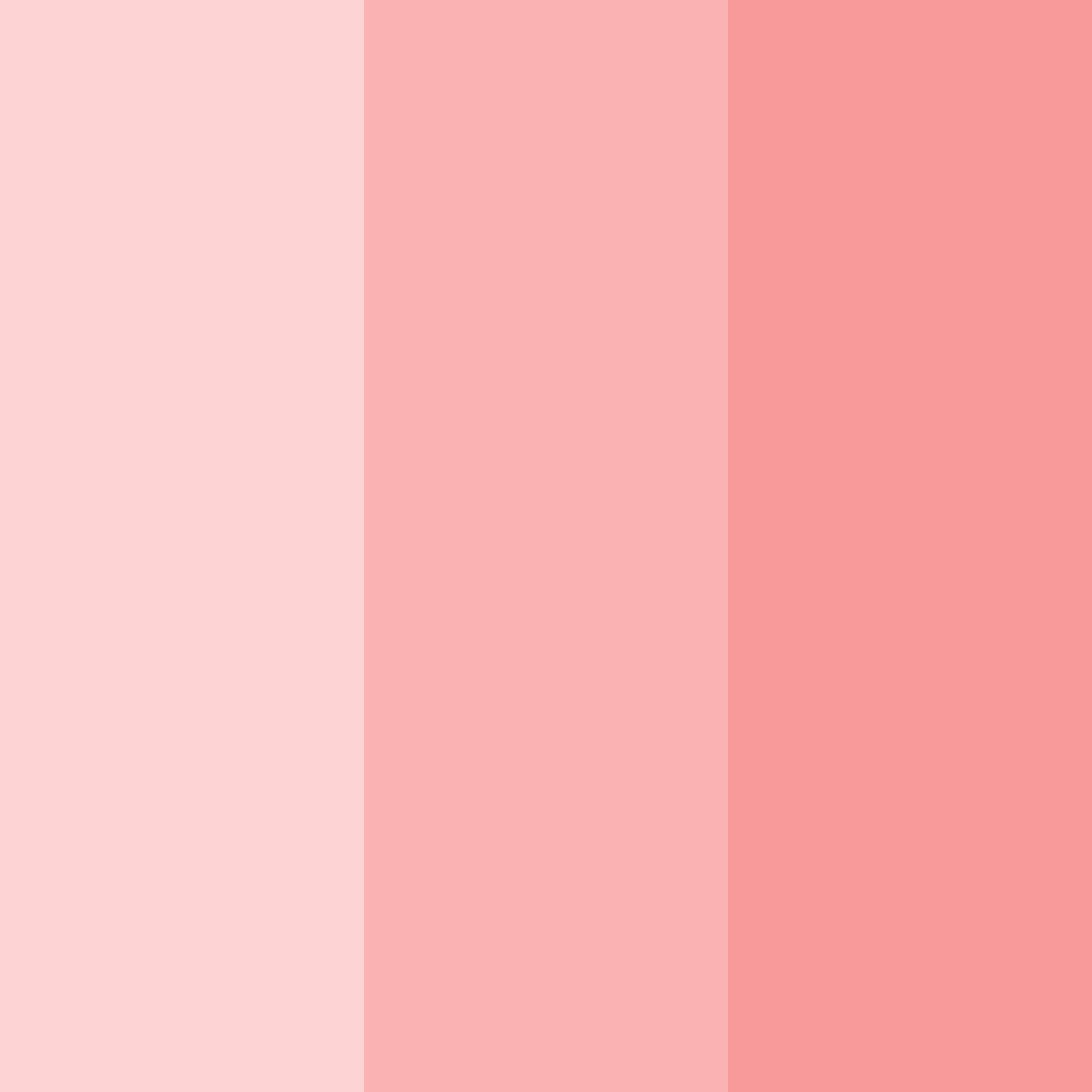 Download blushing blooms color palette PNG image (square)