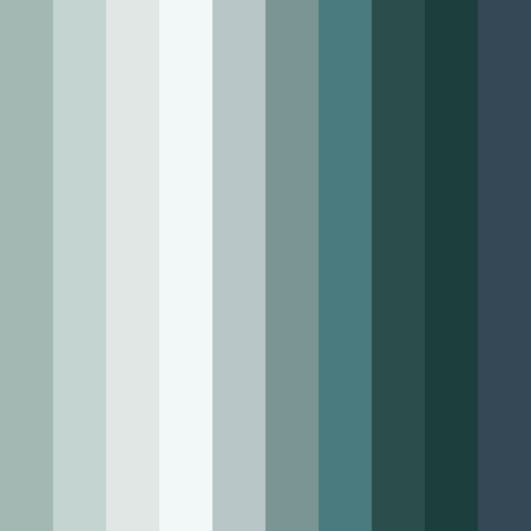 Download oceanic whisper color palette PNG image (square)