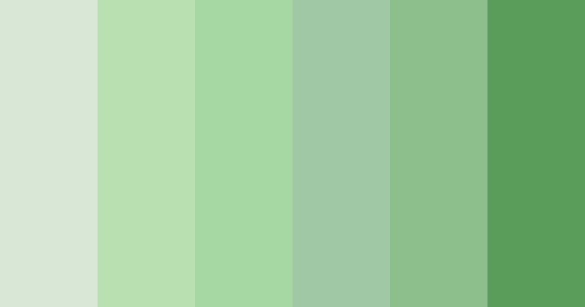Download green cafe color palette PNG image (landscape)