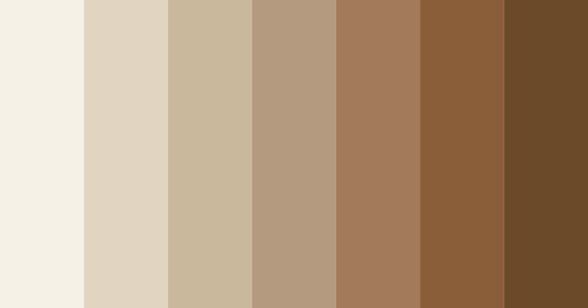 Download beige earth color palette PNG image (landscape)