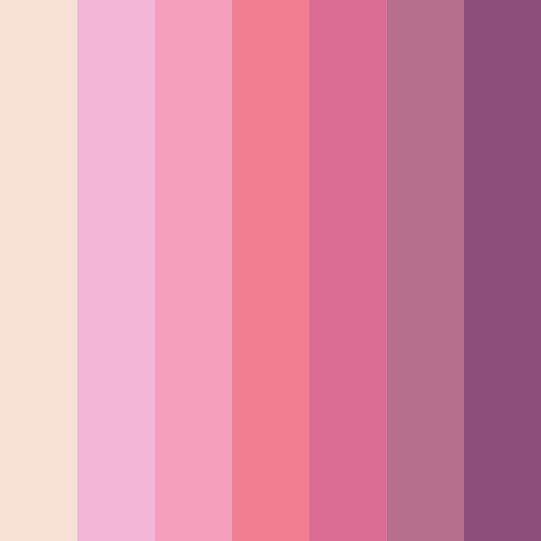 Download blossom serenade color palette PNG image (square)