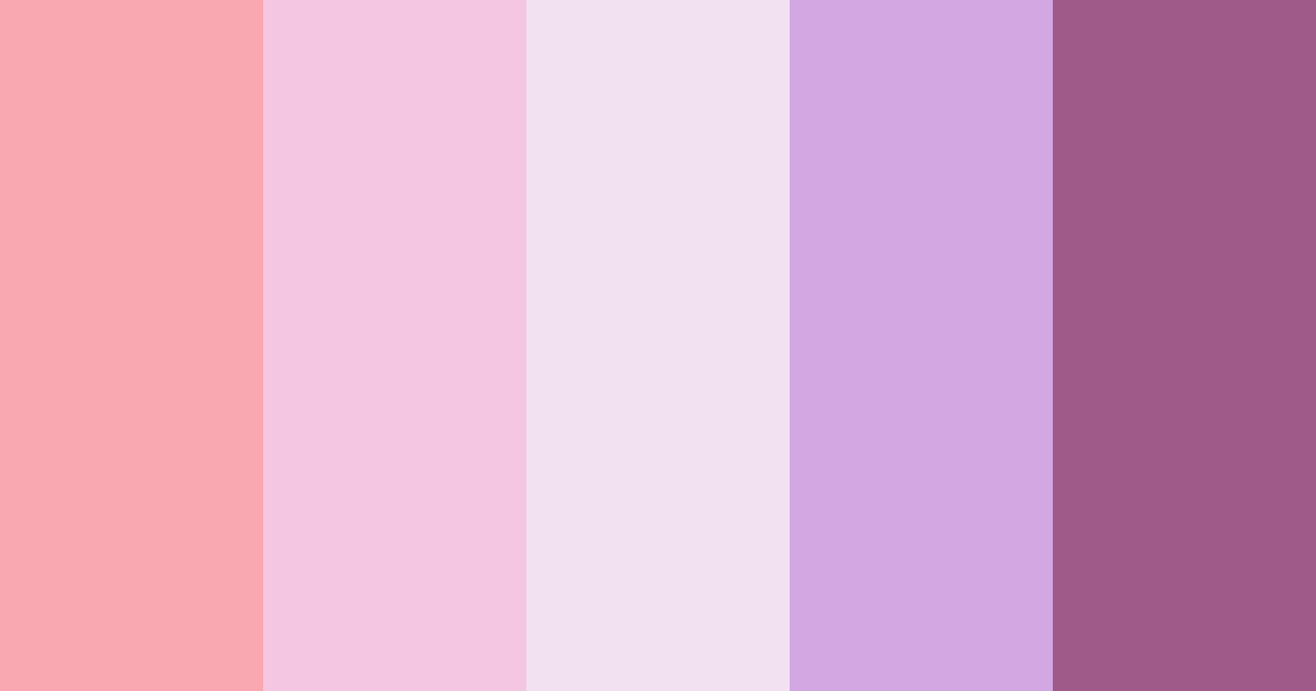Download candyfloss dreams color palette PNG image (landscape)