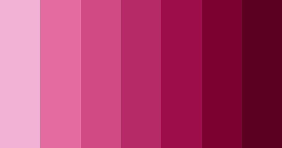 Download blushing boudoir color palette PNG image (landscape)