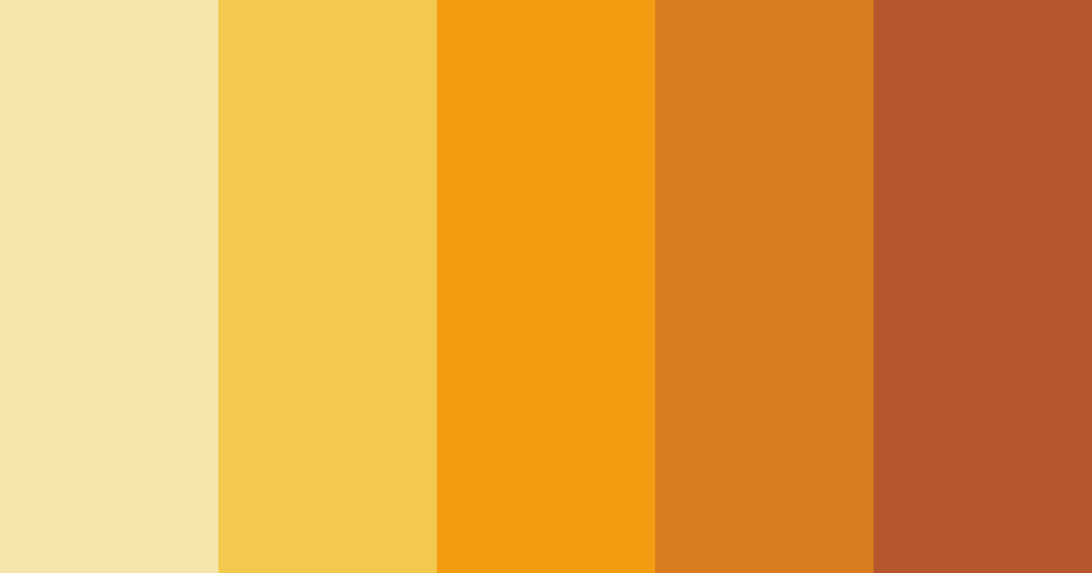 Download golden sunset color palette PNG image (landscape)