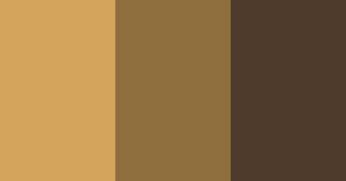 Download olive chocolate orange color palette PNG image (landscape)