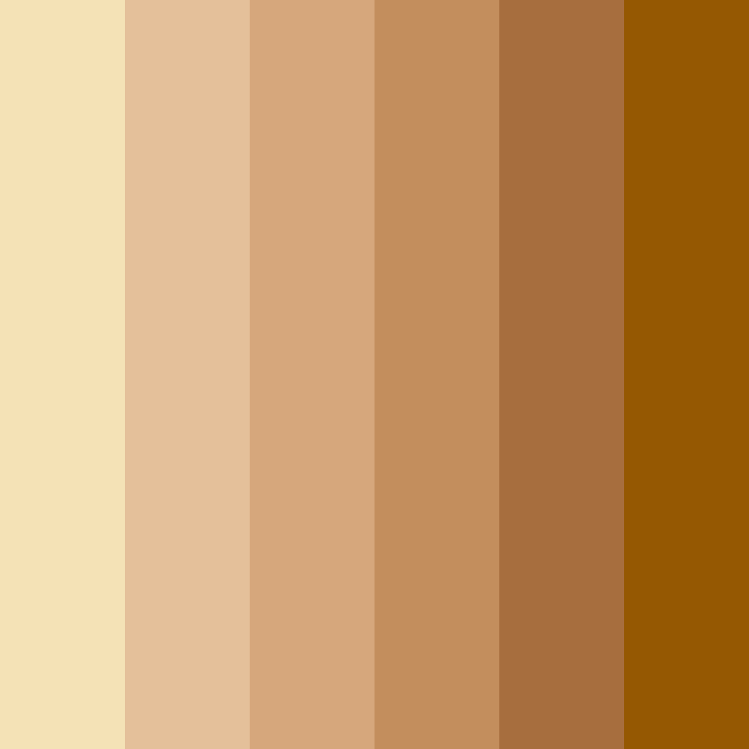 Download brown earth color palette PNG image (square)