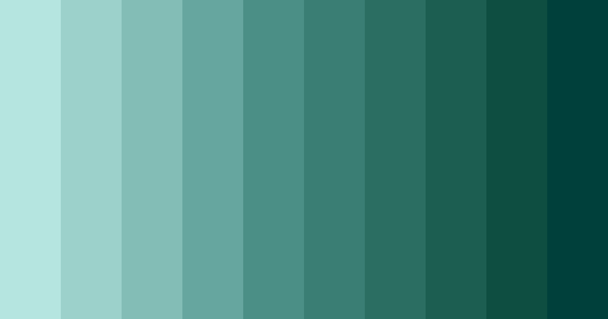 Download tropical serenity color palette PNG image (landscape)