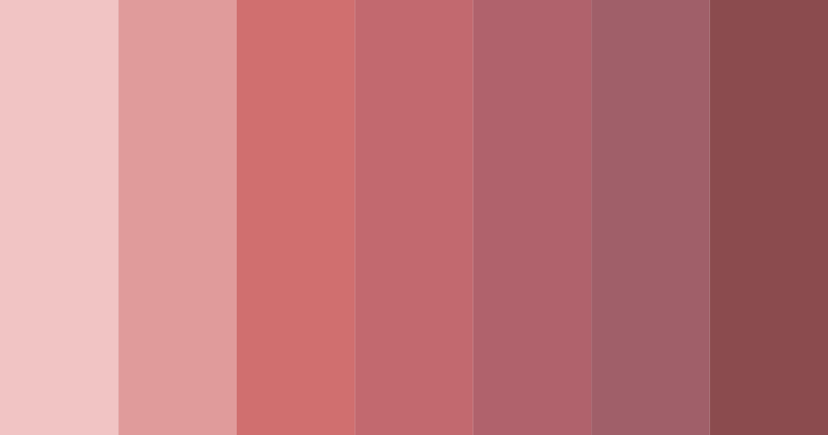 Download rosewood reverie color palette PNG image (landscape)