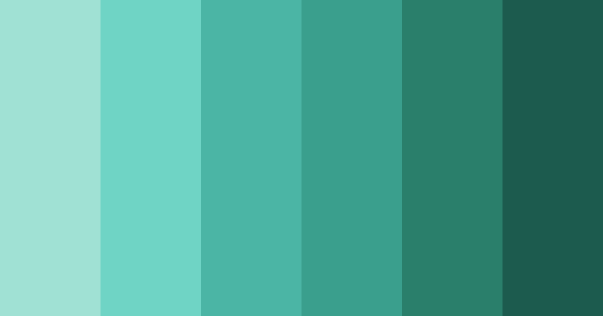 Download aqua grove color palette PNG image (landscape)