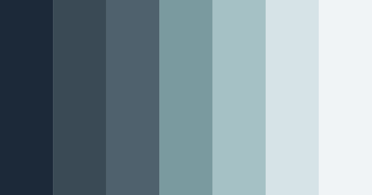 Download oceanic serenity color palette PNG image (landscape)