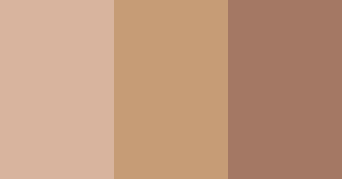 Download warm brown color palette PNG image (landscape)