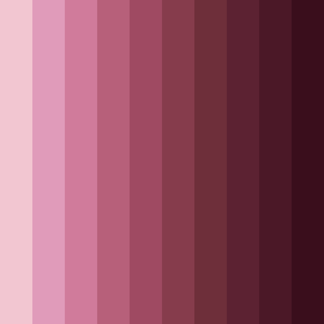 Download crimson blooms color palette PNG image (square)