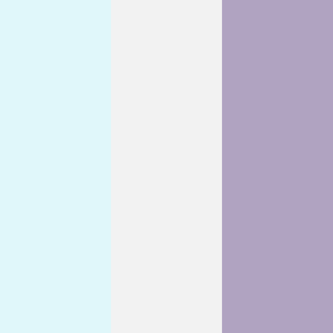 Download cool blue serenity color palette PNG image (square)