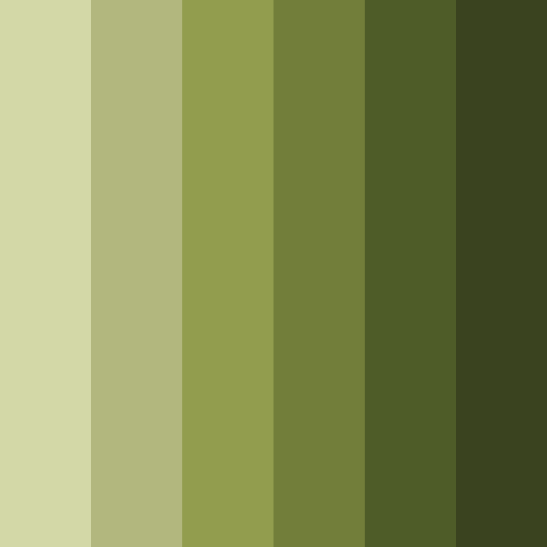 Download mossy meadow color palette PNG image (square)