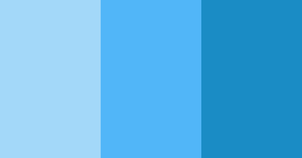 Download blue skies color palette PNG image (landscape)
