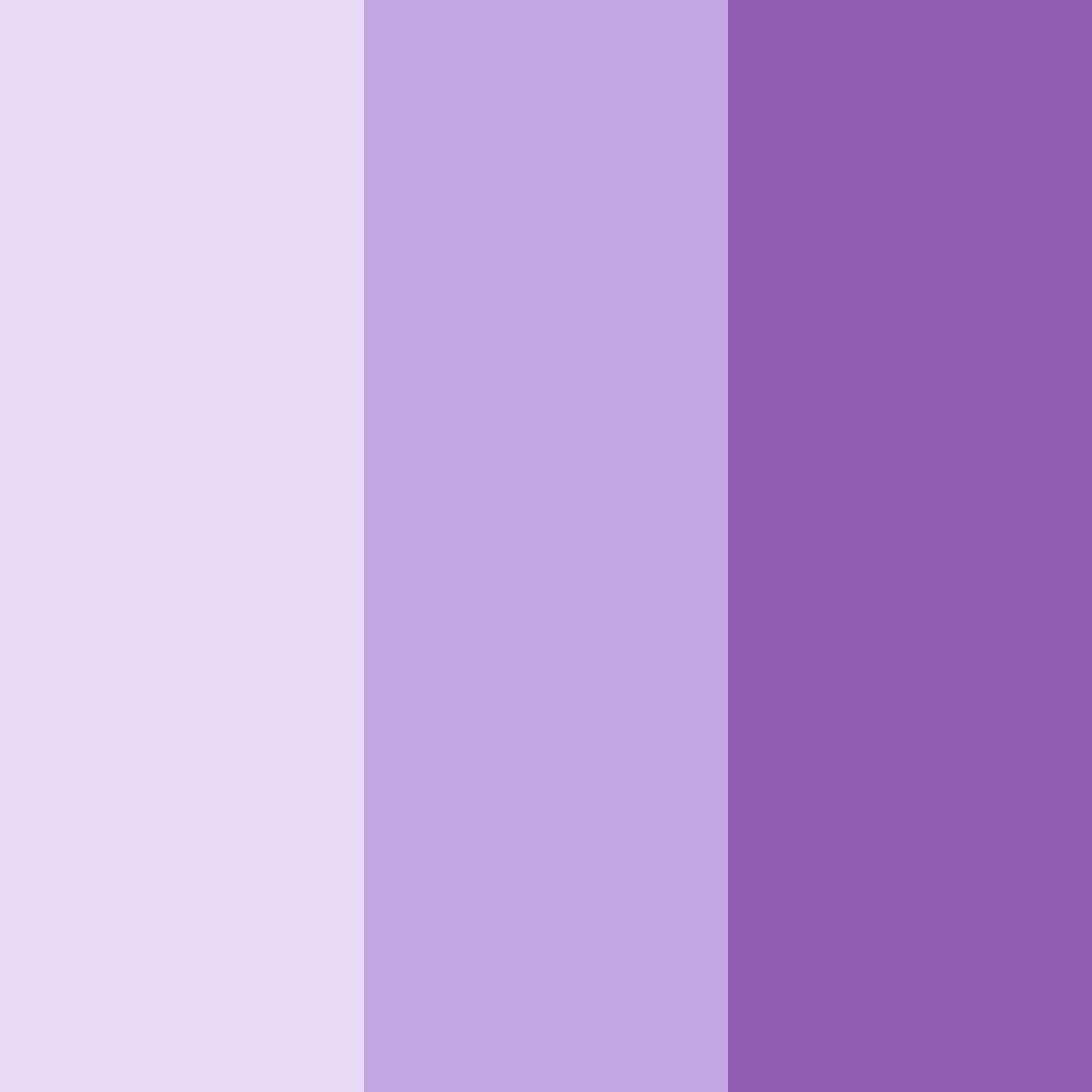 Download whimsical wisteria color palette PNG image (square)