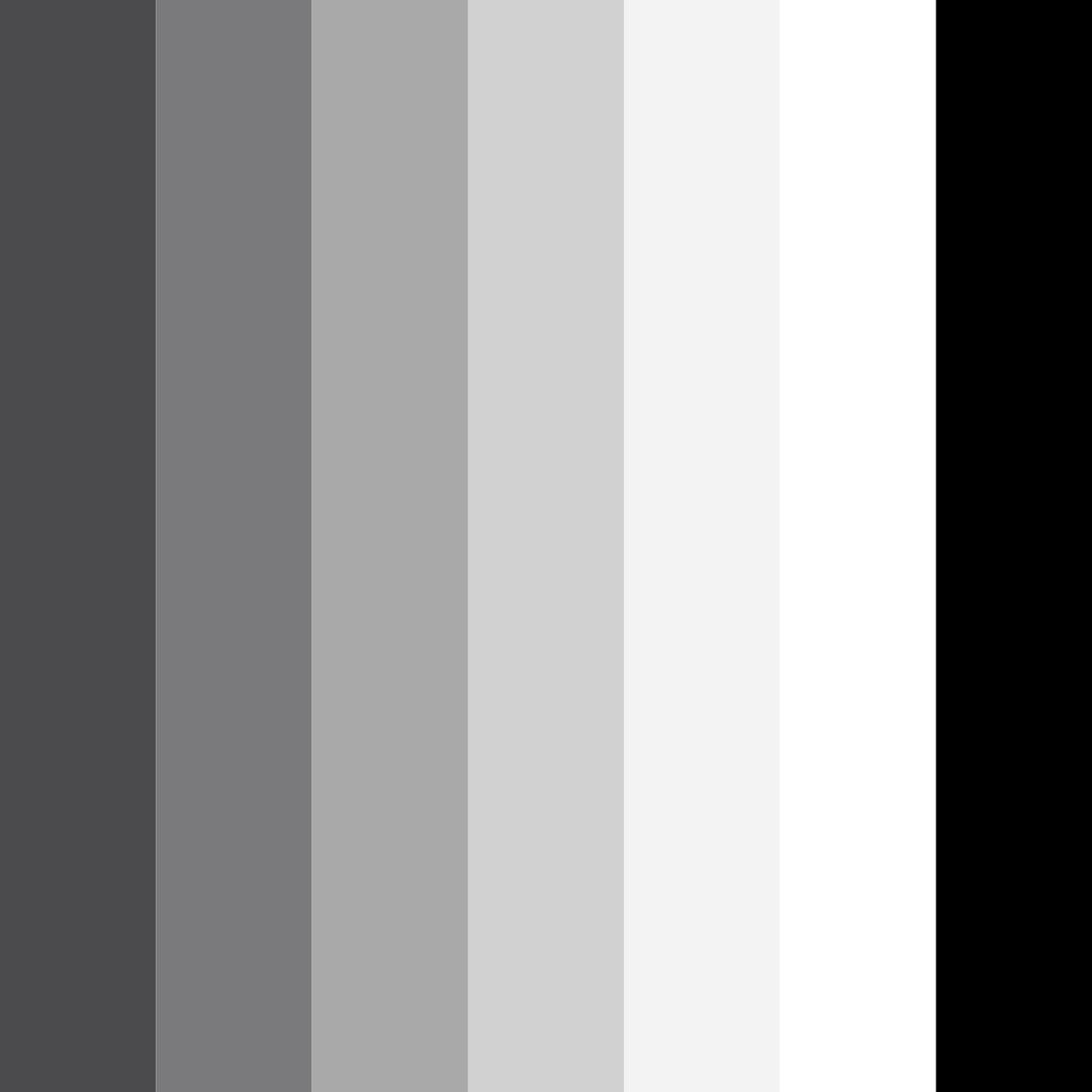 Download shadowed elegance color palette PNG image (square)