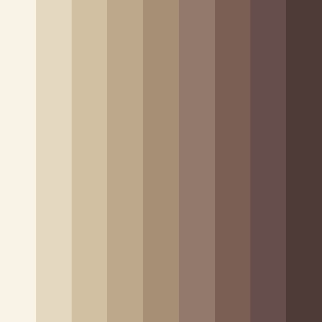 Download whispers of earth color palette PNG image (square)