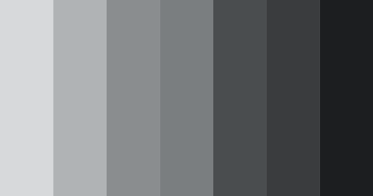 Download chromatic steel color palette PNG image (landscape)
