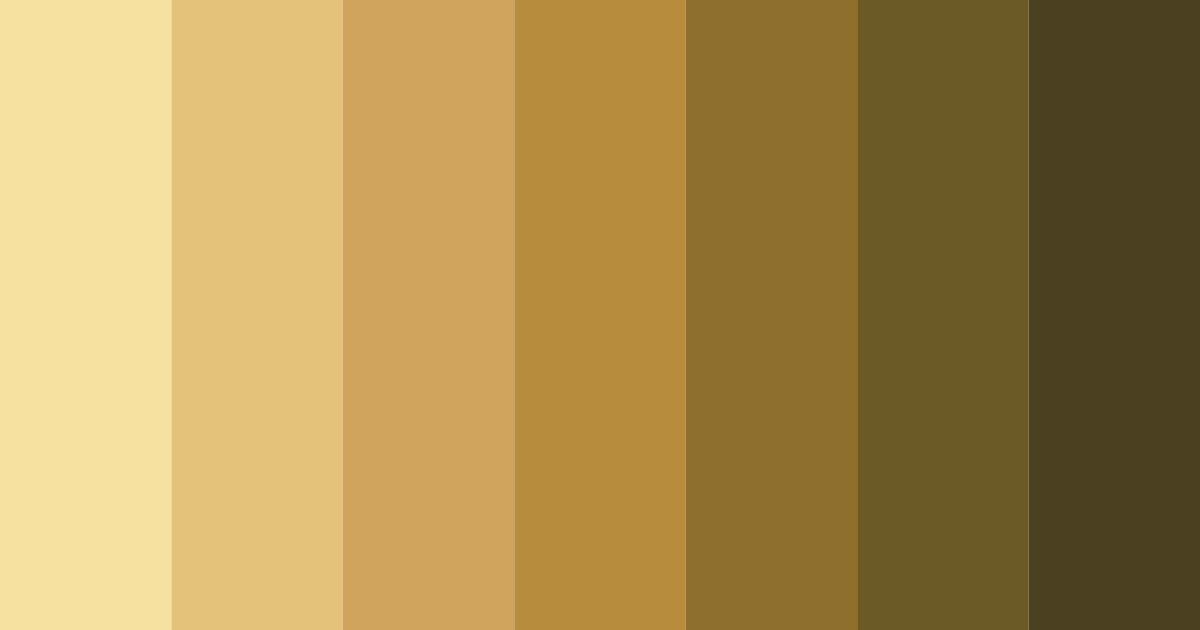 Download golden relics color palette PNG image (landscape)