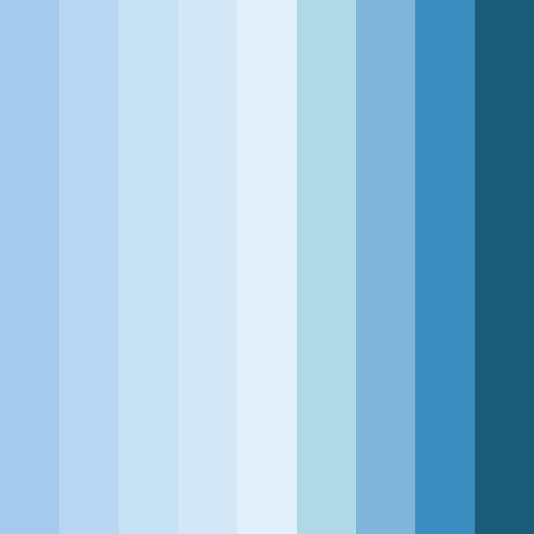Download light blue color palette PNG image (square)