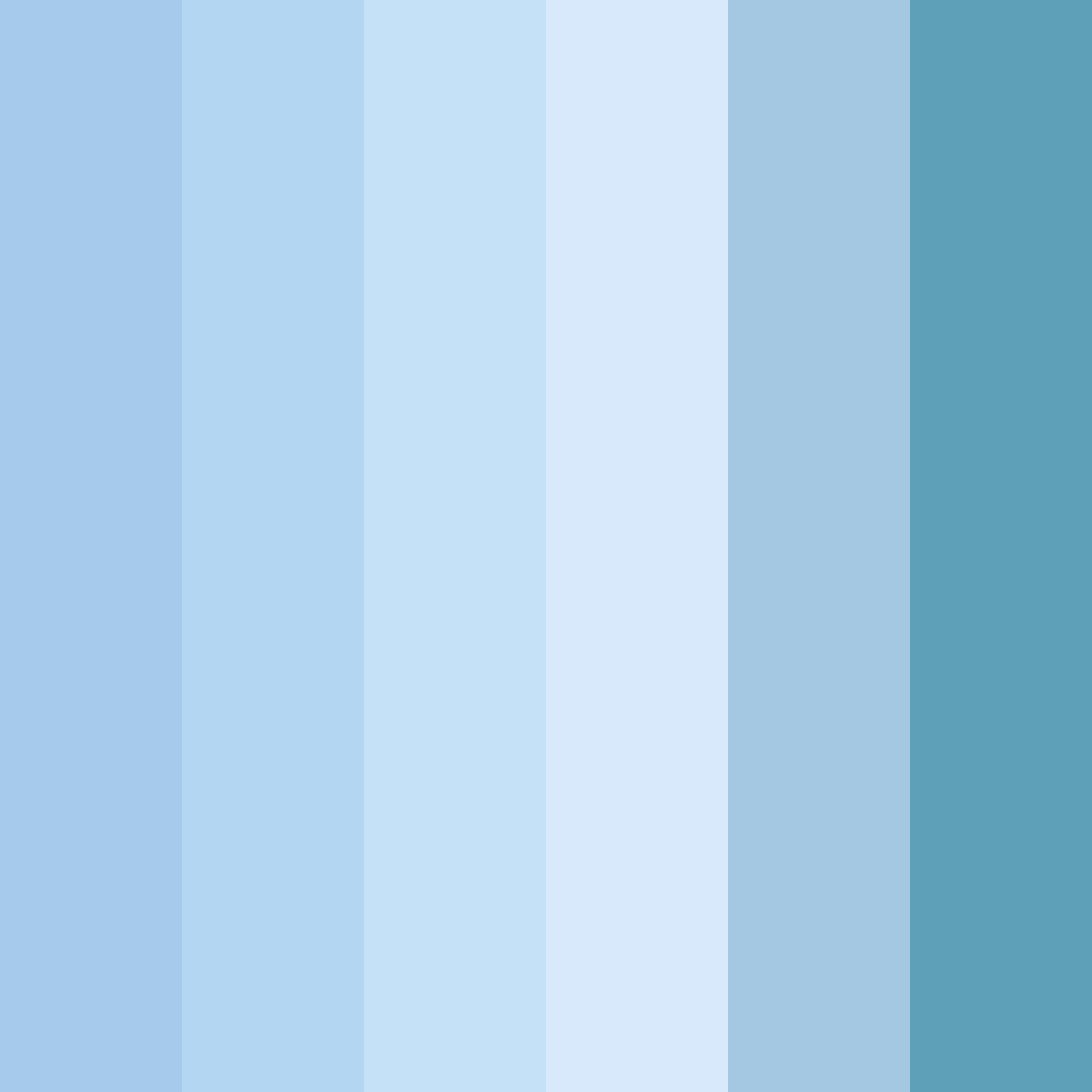 Download serene skyfall color palette PNG image (square)