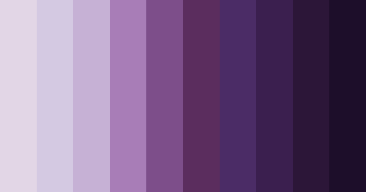 Download mystic quartz dreams color palette PNG image (landscape)