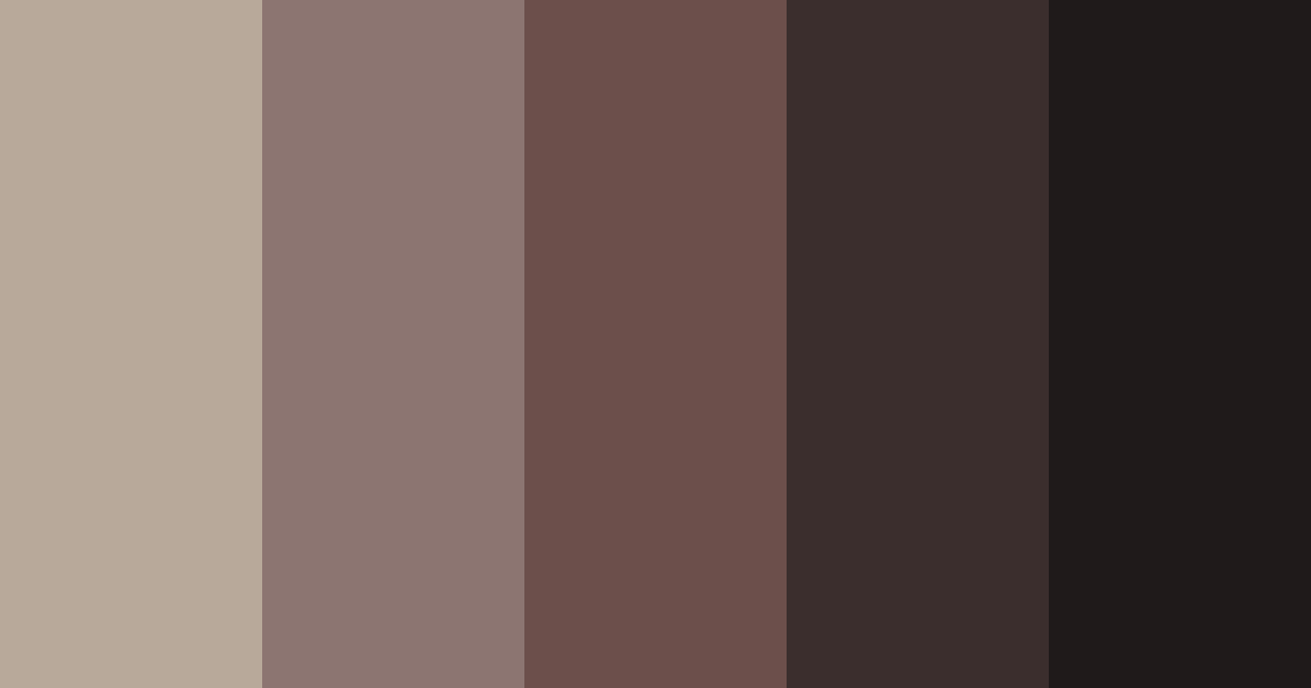 Download brown smoke color palette PNG image (landscape)