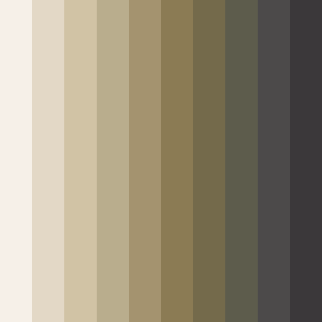 Download bone beige color palette PNG image (square)
