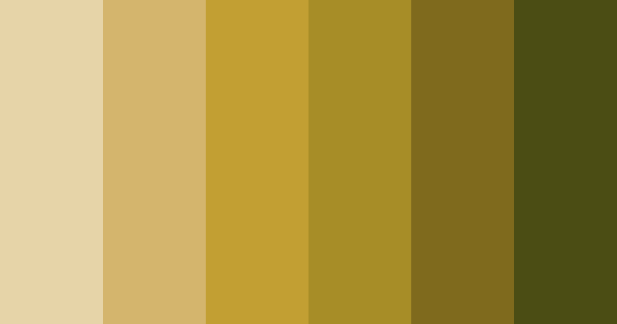 Download golden twilight color palette PNG image (landscape)