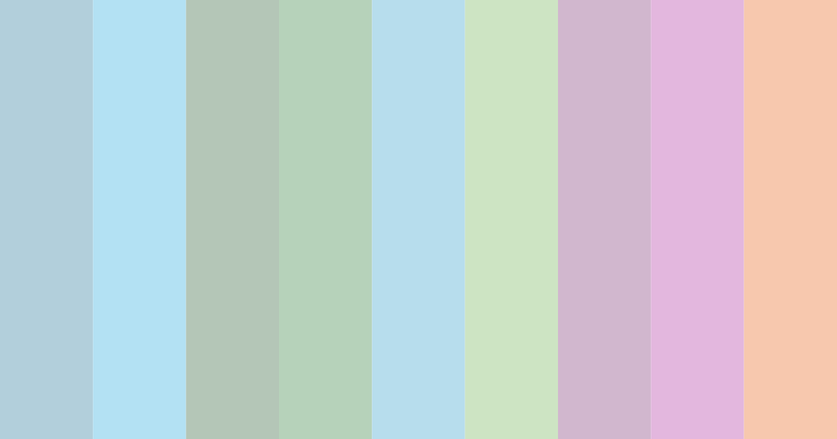 Download shades of blue and pink color palette PNG image (landscape)