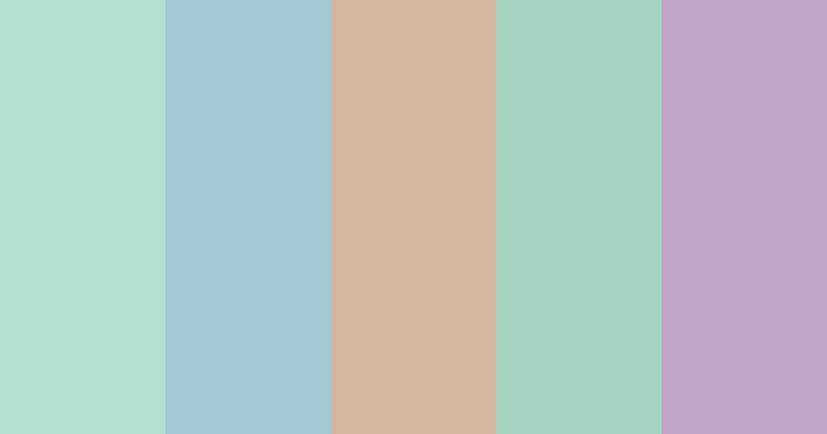 Download serene meadow breeze color palette PNG image (landscape)