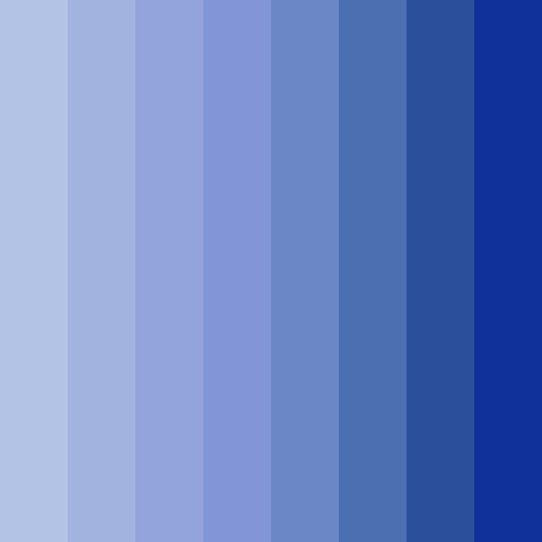 Download deep blue color palette PNG image (square)