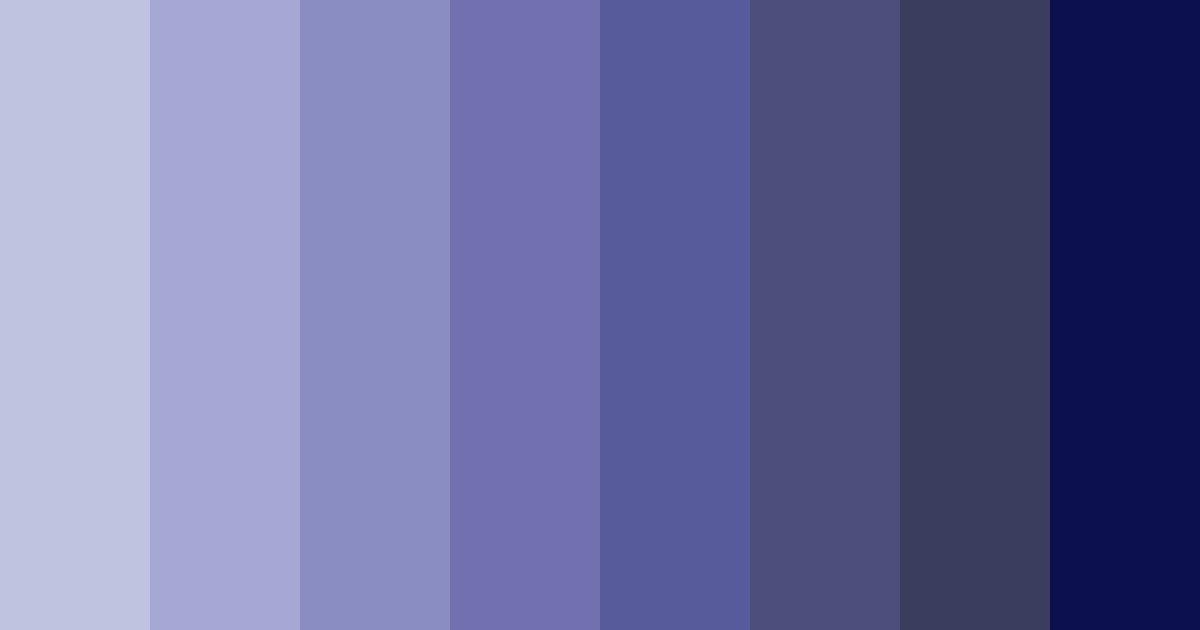 Download midnight dusk color palette PNG image (landscape)