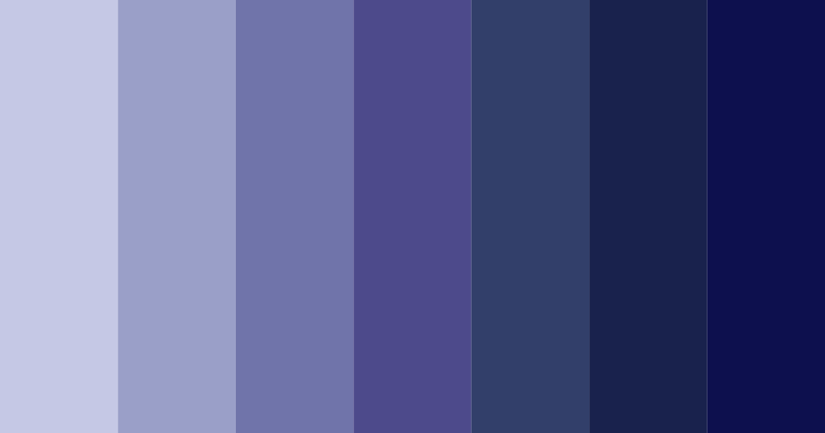 Download deep blue color palette PNG image (landscape)