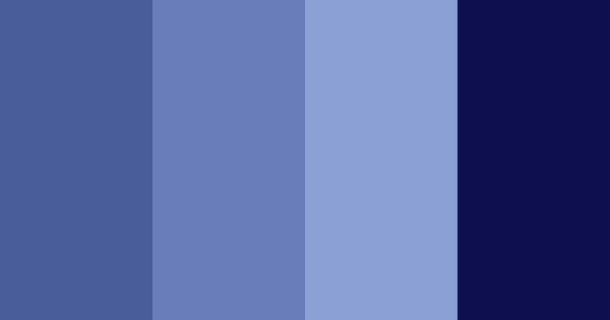Download midnight serenity color palette PNG image (landscape)
