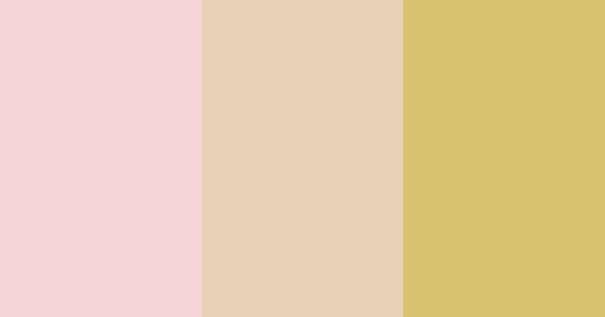 Download soft pink gold color palette PNG image (landscape)