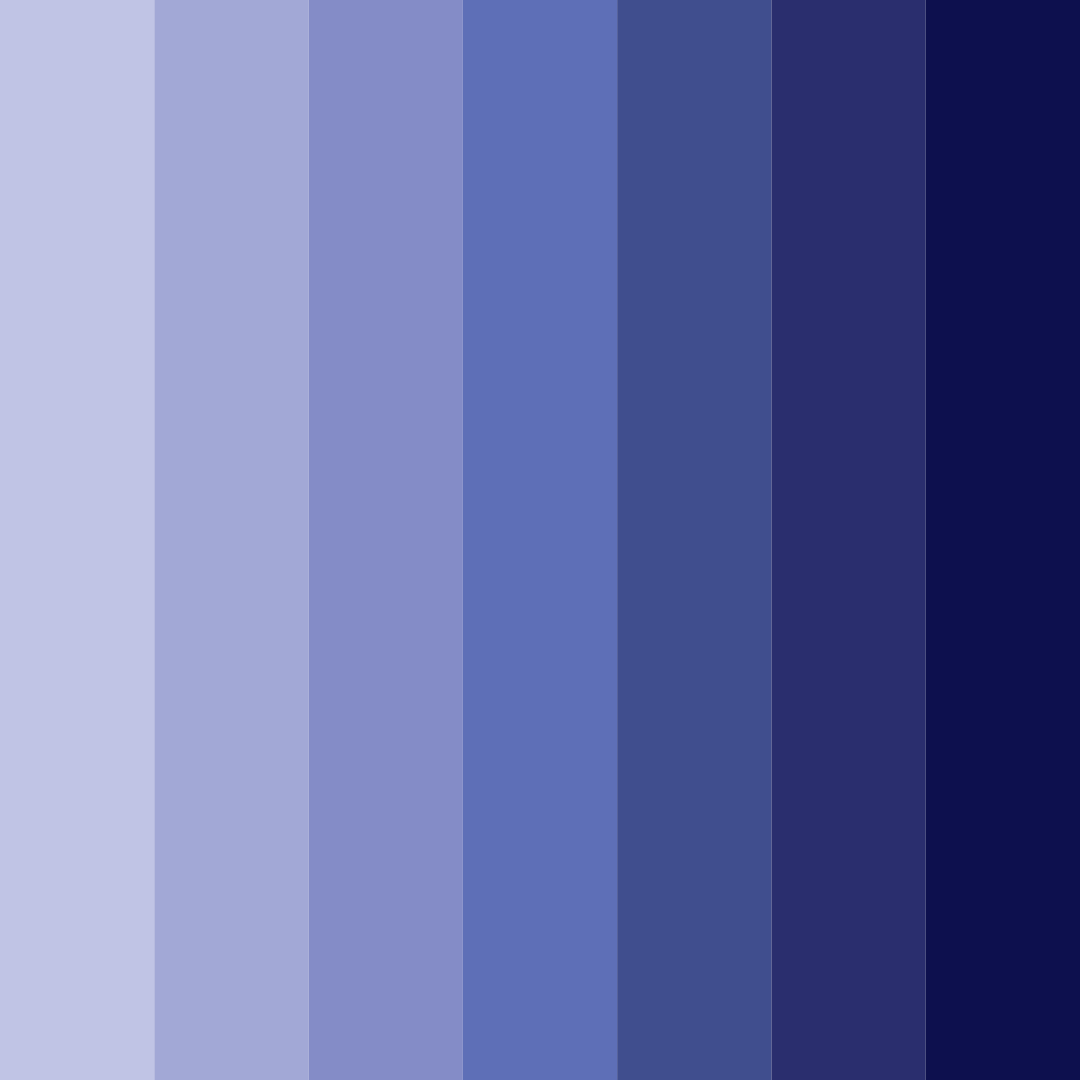 Download dark blue color palette PNG image (square)