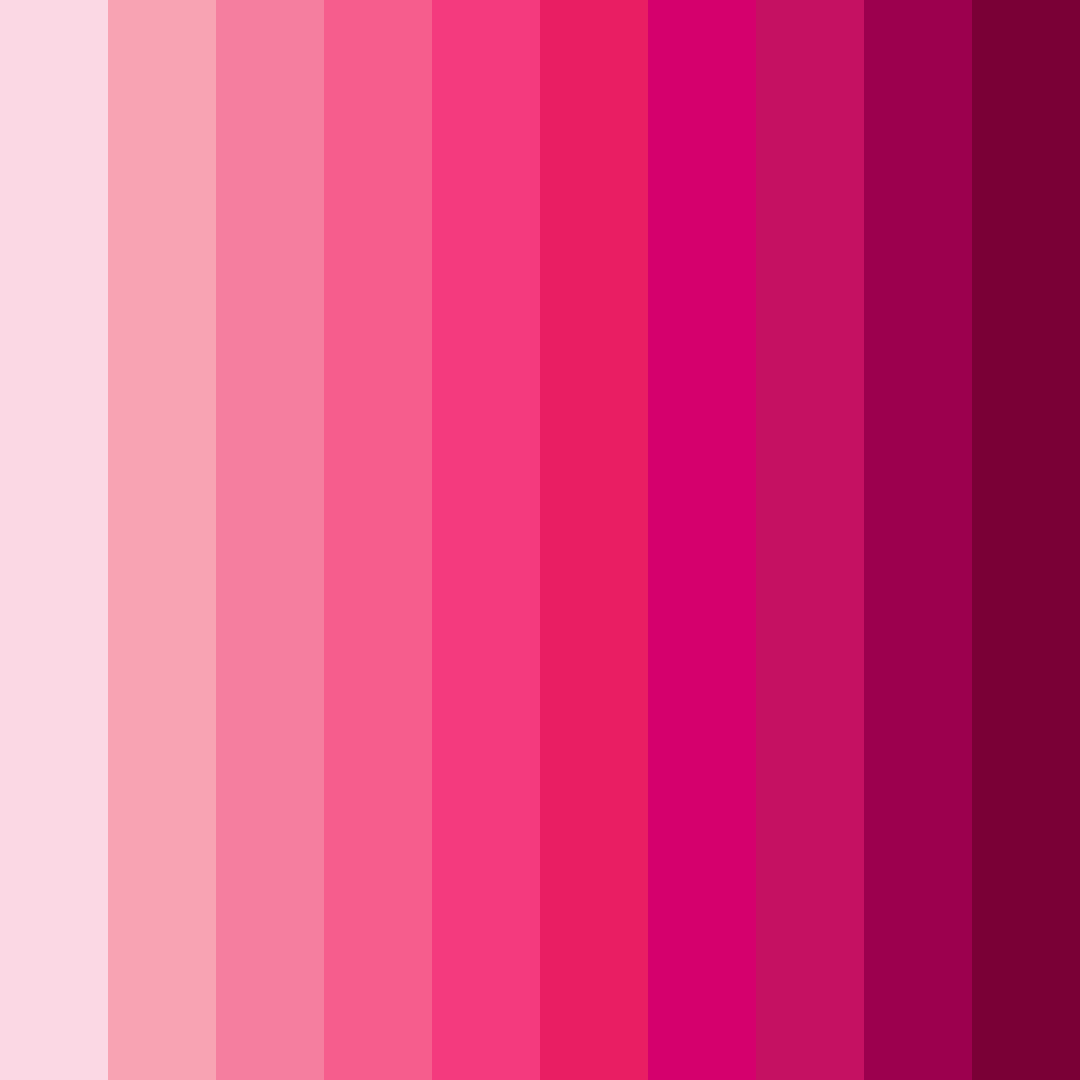 Download shades of rosado color palette PNG image (square)